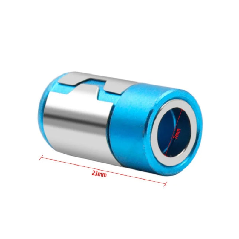 Veltora universal magnetic ring with alloy screwdriver bits, anti-corrosion, strong magnetizer for drill bits and screw driving.