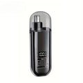 Veltora rechargeable electric nose hair trimmer for men, compact portable nose and eyebrow hair remover with shaving razor.