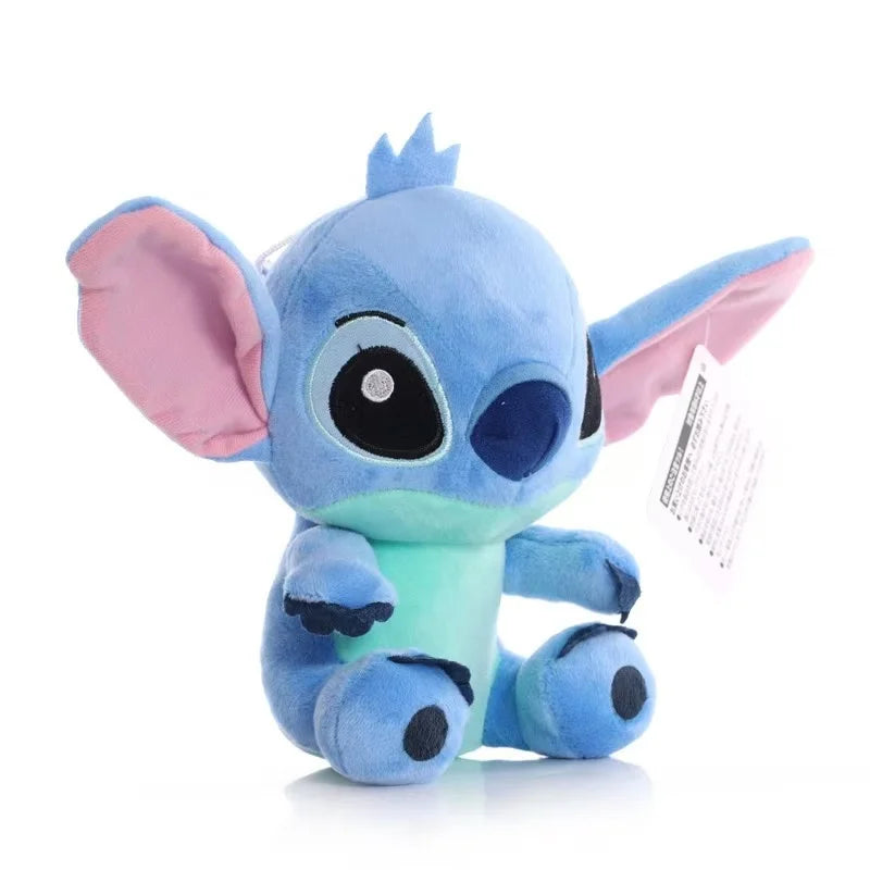 Veltora 18cm plush S-tit-c-hed baby cartoon doll, soft stuffed toy with detailed features, ideal for children and as a gift.