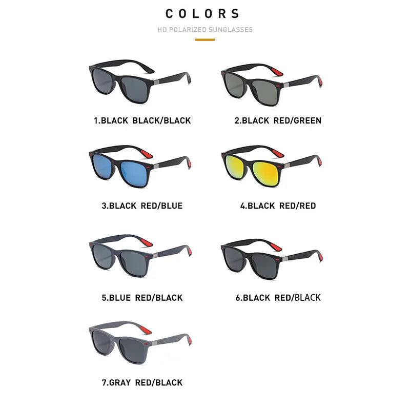 Veltora night vision glasses with polarized PC frame, outdoor sport sunglasses for day and night driving and outdoor activities.