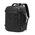 Veltora Ryanair cabin bag underseat backpack with laptop compartment, suitable for travel, school, and outdoor use, black and compact.