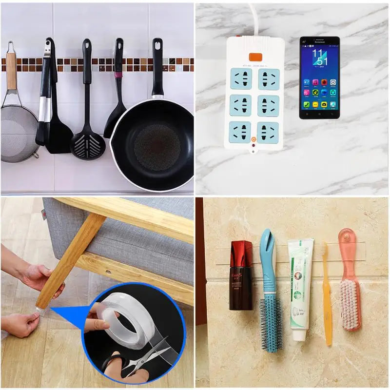 Veltora ultra-strong double-sided adhesive tape for home appliances, waterproof wall stickers, and home improvement projects.