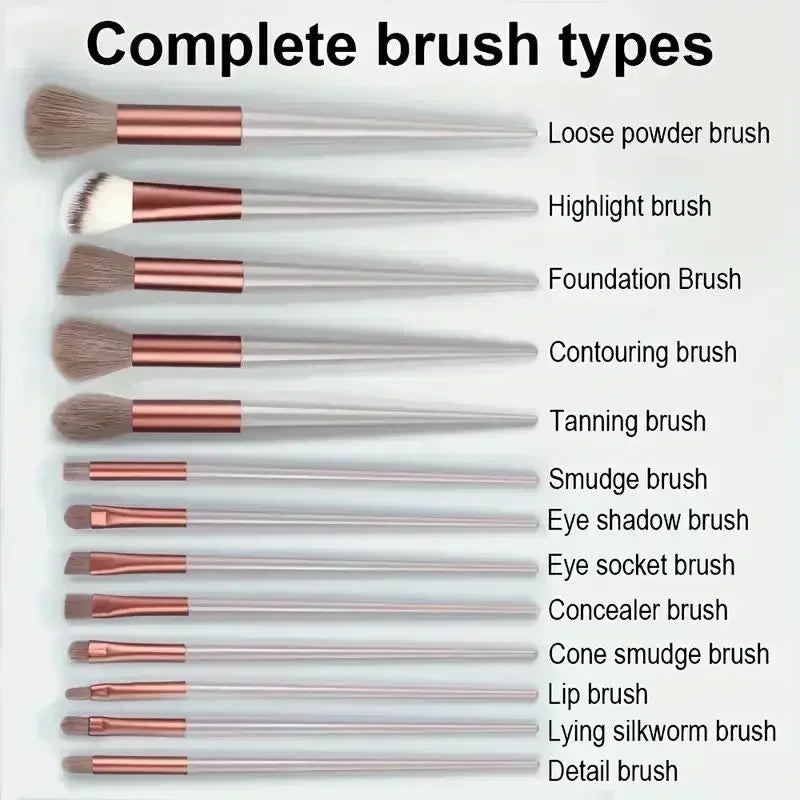Veltora makeup brush set with soft fluffy foundation, powder, eyeshadow, kabuki, and blending brushes for professional beauty application
