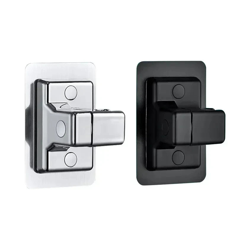 Veltora adjustable wall-mounted shower head holder with adhesive pad, supports and secures handheld shower heads.