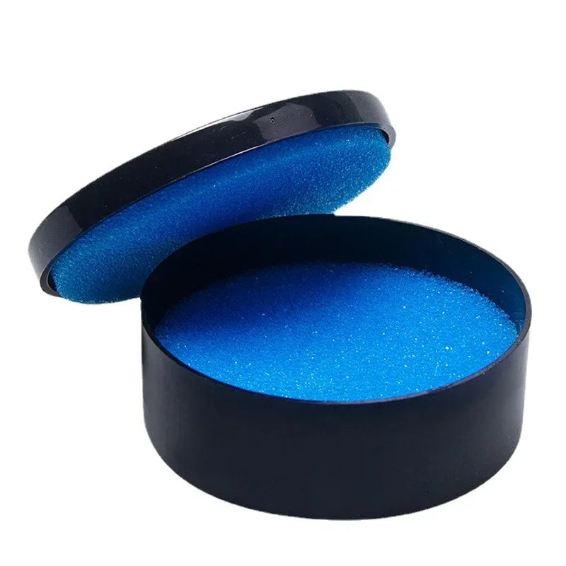 Veltora waterproof watch back O-ring gasket and case seal with silicone lubricant for watch repair and waterproofing.