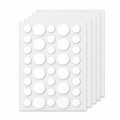 Veltora 180/360pcs invisible acne veneer lump stickers for pore cleansing, oil control, and skin repair on a facial skin.