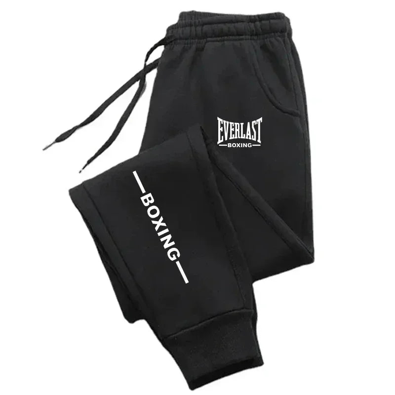 Veltora 2025 autumn winter printed running pants for men and women, fleece-lined outdoor sports and casual fitness joggers