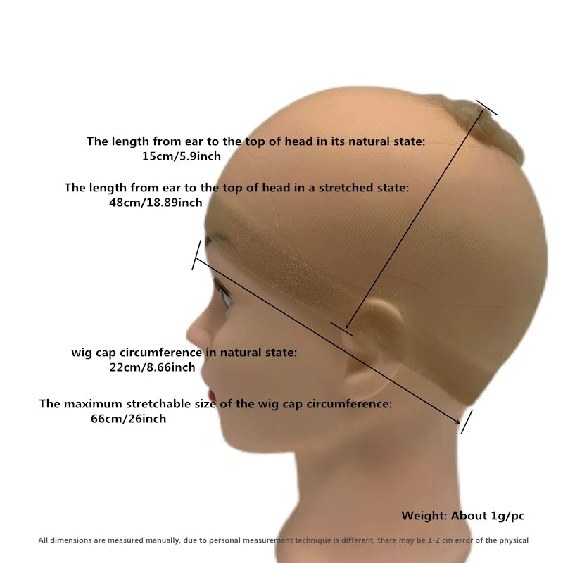 Veltora ultra-thin HD sheer wig caps for women, invisible bald cap and lace front wig accessories, shown in image.