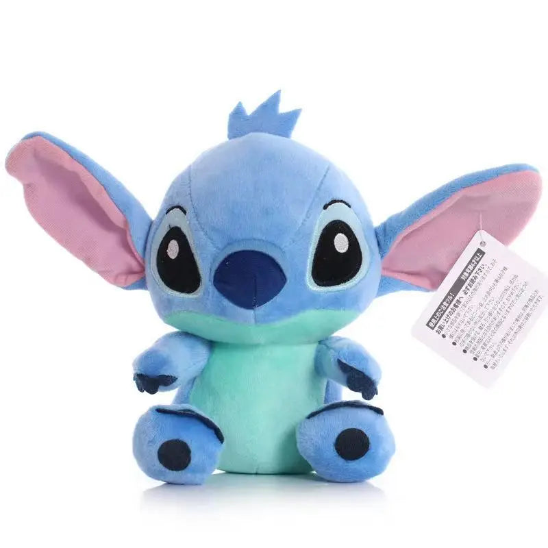 Veltora 18cm plush S-tit-c-hed baby cartoon doll, soft stuffed toy action figure for children, cute pendant gift
