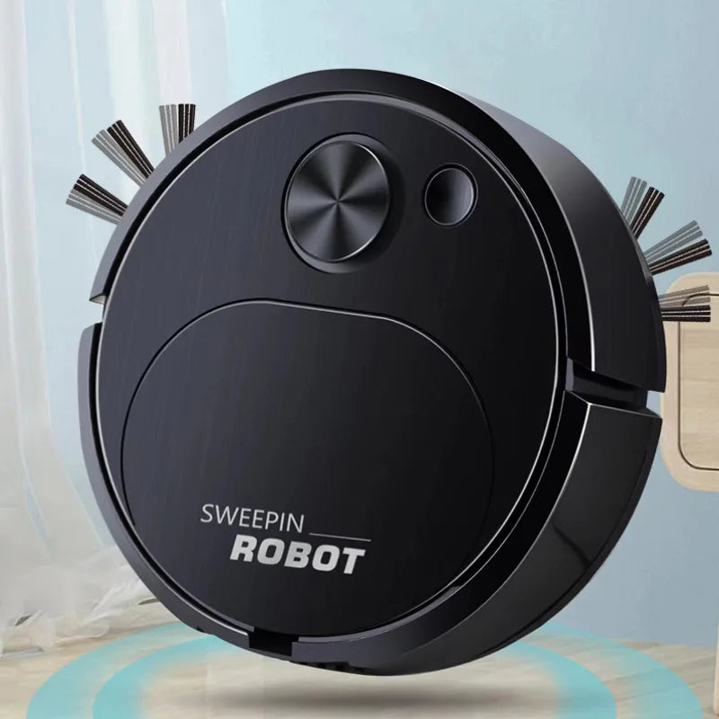 Veltora USB sweeping robot vacuum cleaner with mopping function, 1500Pa suction, wireless smart floor cleaner for home and office