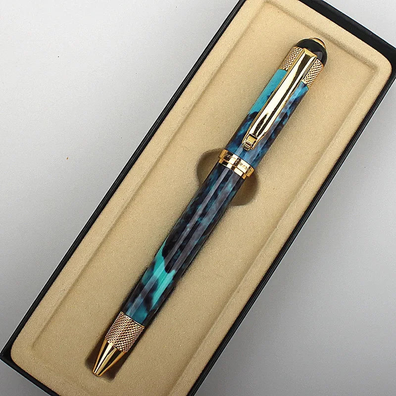 Veltora luxury metal ballpoint pen with heavy feel, ideal for school, business, and office signature writing and stationery use