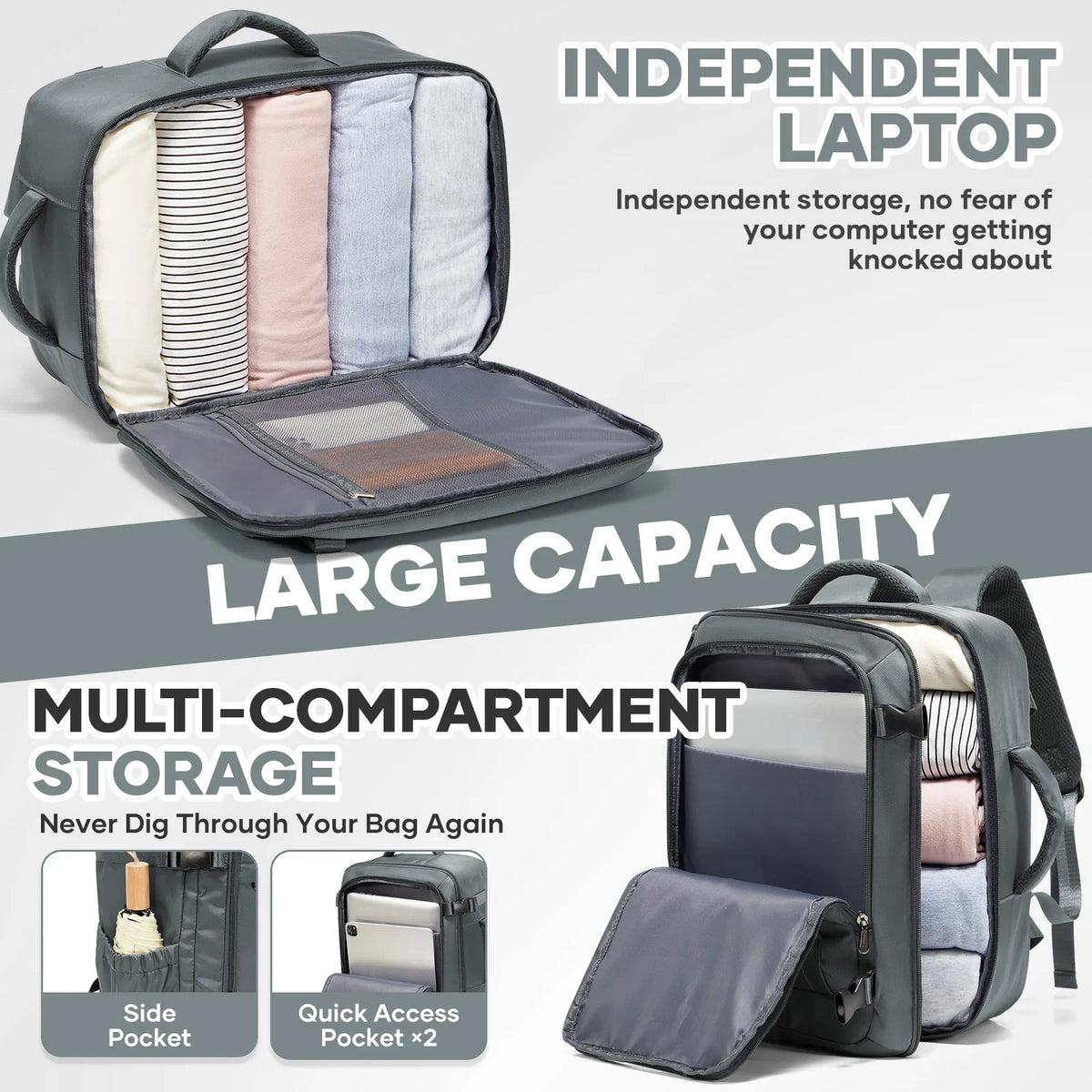 Veltora Ryanair cabin bag backpack with 40x30x20 dimensions, outdoor travel backpack with laptop and book compartments.