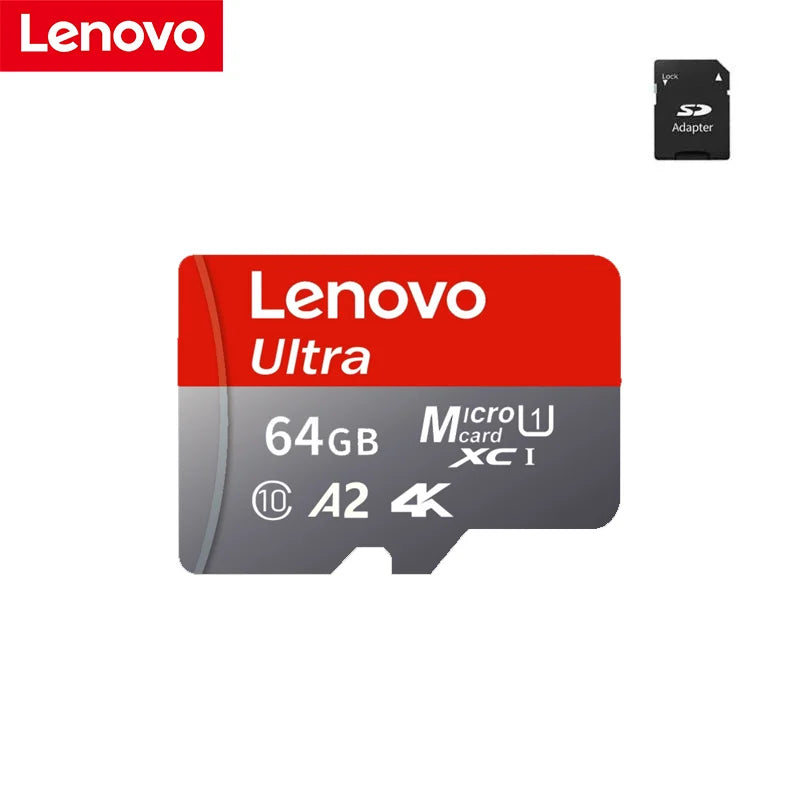 Veltora Lenovo high-speed micro SD memory card 512GB for 4K video, compatible with phones, GoPro, and action cameras.