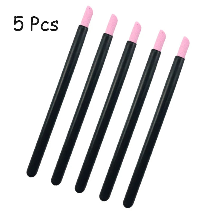 Veltora 1/5PC nails art quartz grinding pen with nail cuticle scissors and dead skin remover for manicures and gel polish application