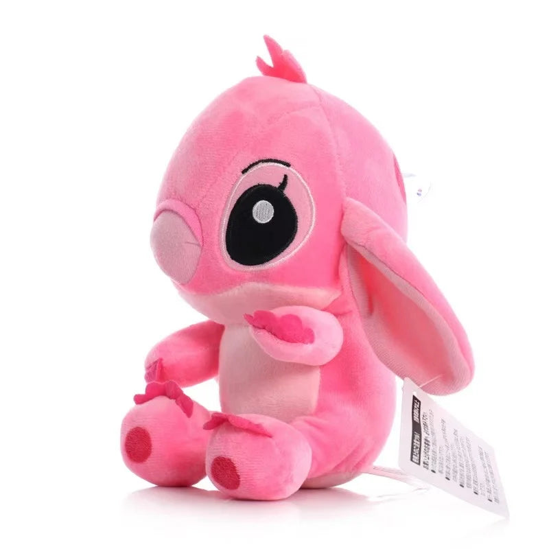 Veltora 18cm plush S-tit-c-hed baby cartoon doll, soft stuffed toy, children’s action figure, plush pendant gift.