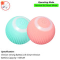 Veltora iLMH cat interactive ball toy with faux tail, rechargeable smart electric pet toy mimicking a mouse for playful cats
