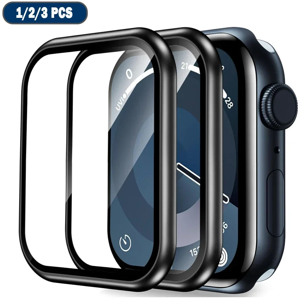 Veltora screen protector for Apple Watch Series 4-9 and SE, 49mm, 45mm, 44mm, 40mm, 41mm, 38mm, flexible film accessory