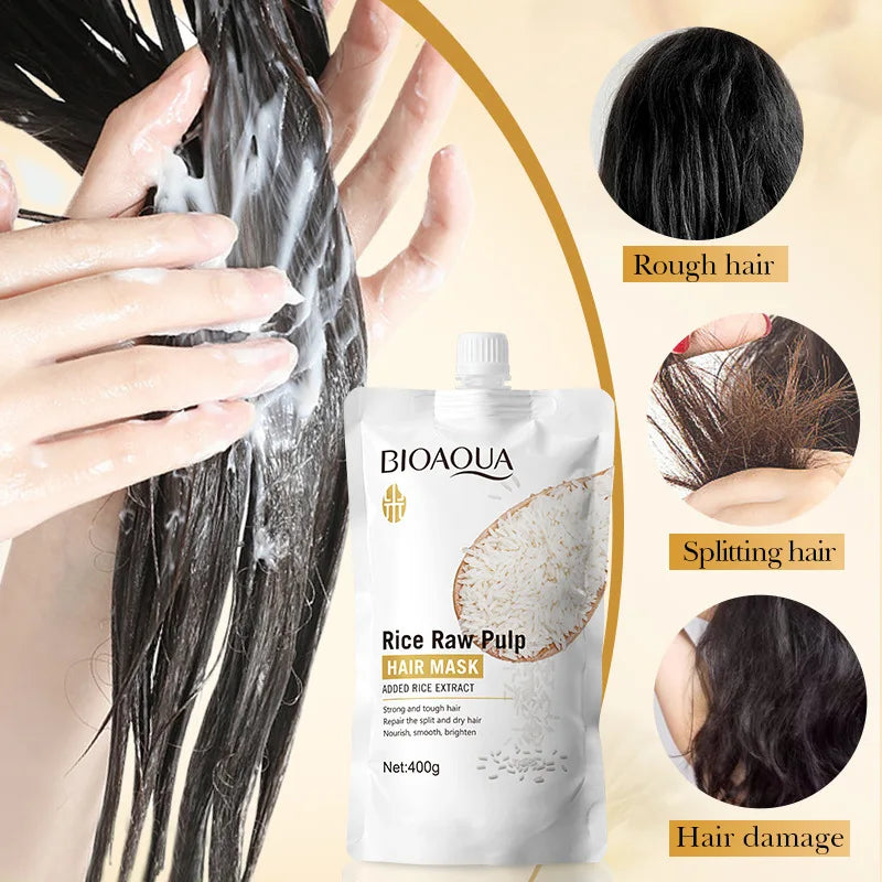Veltora Magical Keratin Hair Mask in 50g jar, repairing damaged frizzy hair for softness, shine, and moisture.