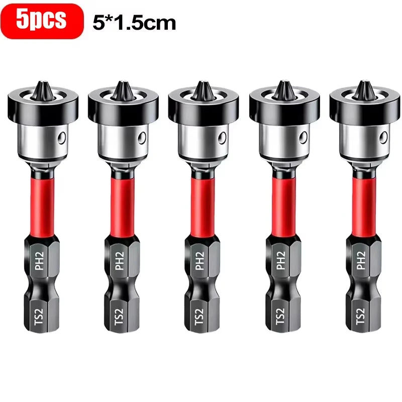 Veltora magnetic drywall screwdriver bits S2 for plasterboard and gypsum board installation, with batch head for precise drilling.