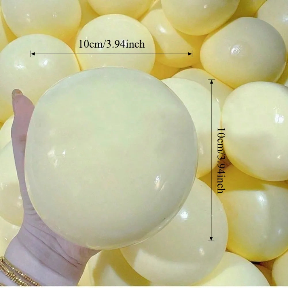 Veltora stress relief squishy ball, soft anti-anxiety sensory fidget toy for adults and kids, washable and durable stress ball.