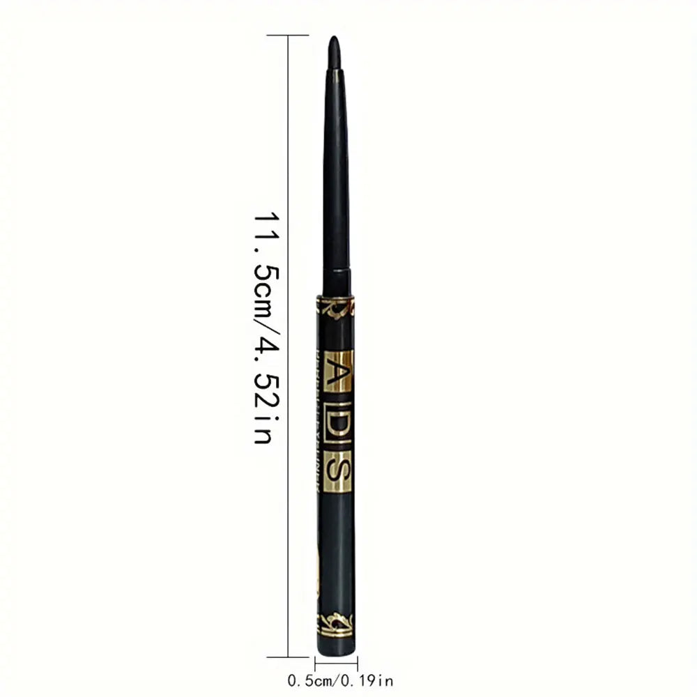 Veltora waterproof black eyeliner pencil set with smudge-proof, sweat-resistant formula for bold eye makeup looks.