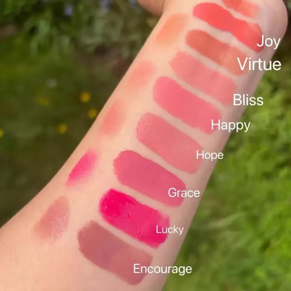 Veltora Rare Beauty Soft Pinch Liquid Blush in a silky, long-lasting pink shade, showcasing a smooth, plump makeup finish.