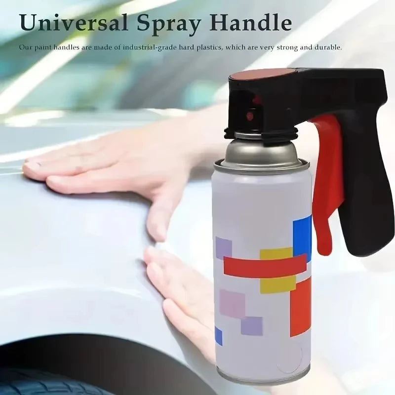 Veltora plastic portable spray paint handle with ergonomic design, reusable car color changing film applicator and self-spraying gun