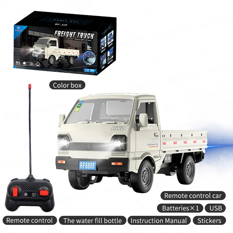 Veltora 1:16 scale 4x4 RC car with alloy body, climbing and drifting features, remote control, suitable for children and Christmas gifts
