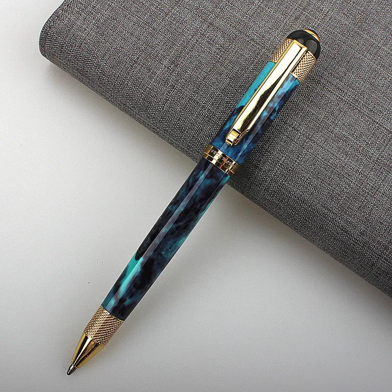 Veltora luxury heavy-feel metal ballpoint pen with signature roller tip, ideal for school, business, and office stationery use.