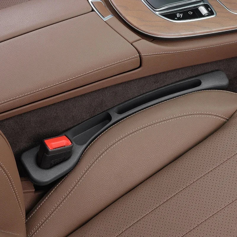 Veltora automotive interior set including car seat gap plug, anti-leak strip, and multi-functional storage box for vehicle organization
