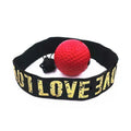 Veltora boxing reflex speed punch ball with red rubber ball and sweatband for agility and reaction training.