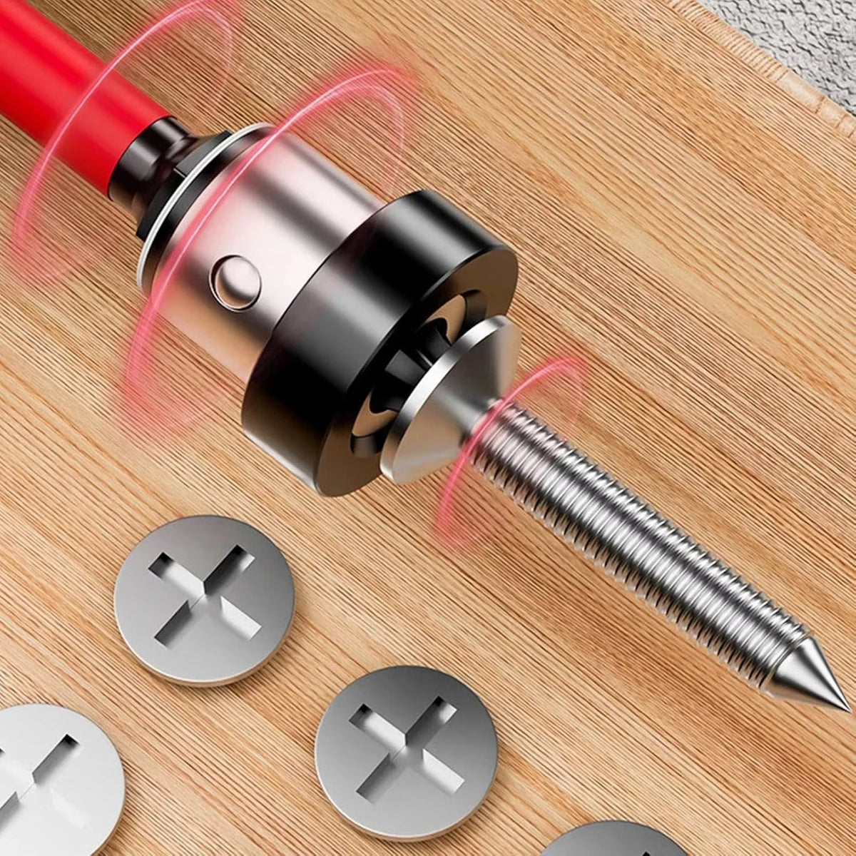 Veltora magnetic drywall screwdriver bits for plasterboard and gypsum board, S2 steel batch head drill bits in close-up image