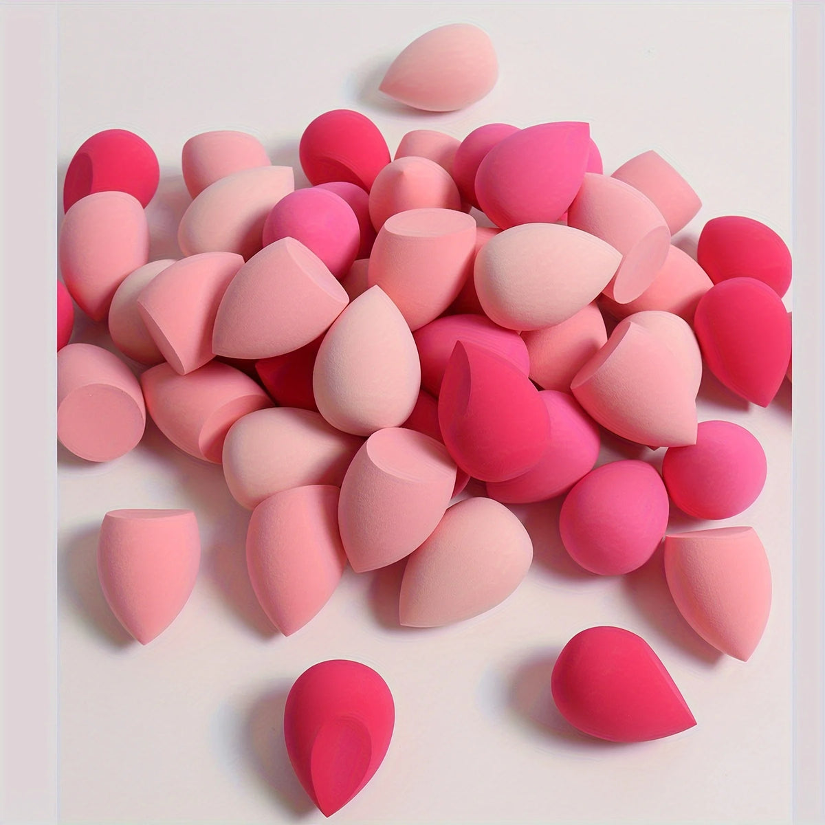 Veltora 7 or 18-piece makeup sponge set with dual-use wet and dry beauty blenders for liquid, cream, and powder makeup application.
