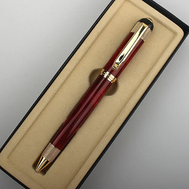 Veltora luxury heavy metal ballpoint pen with signature roller tip, ideal for writing, school, and office stationery.