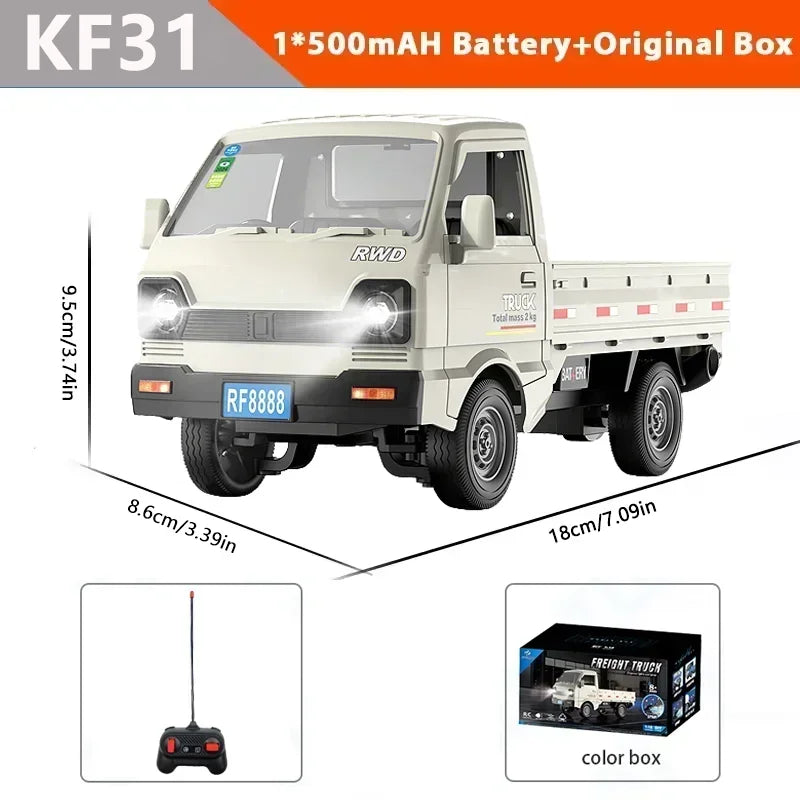Veltora 1:16 scale 4x4 RC climbing truck with alloy body, remote control, and drifting features, suitable for kids' play and Christmas gifts.