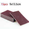 Veltora heavy-duty magical melamine sponge for cleaning motorcycle parts and kitchen surfaces, showing the durable cleaning pad.