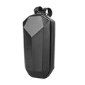 Veltora electric scooter handlebar bag with large capacity, waterproof design, mounted on a bicycle handlebar for storage.