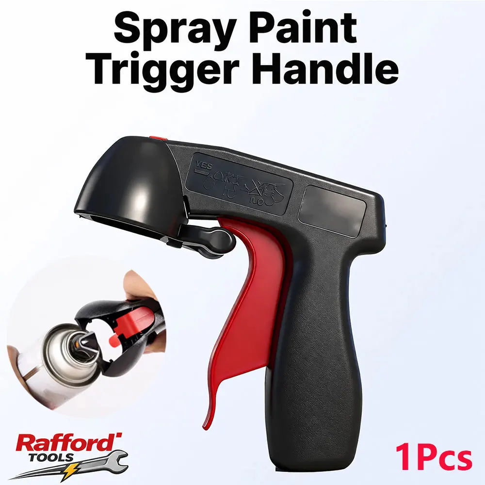 Veltora plastic portable spray paint handle for car color film application, reusable self-spraying hand spray gun, universal design