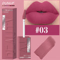 Veltora DUNUF 8-color matte velvet lipstick set with square tubes, waterproof, smooth, easy to apply, and three-dimensional plumping effect