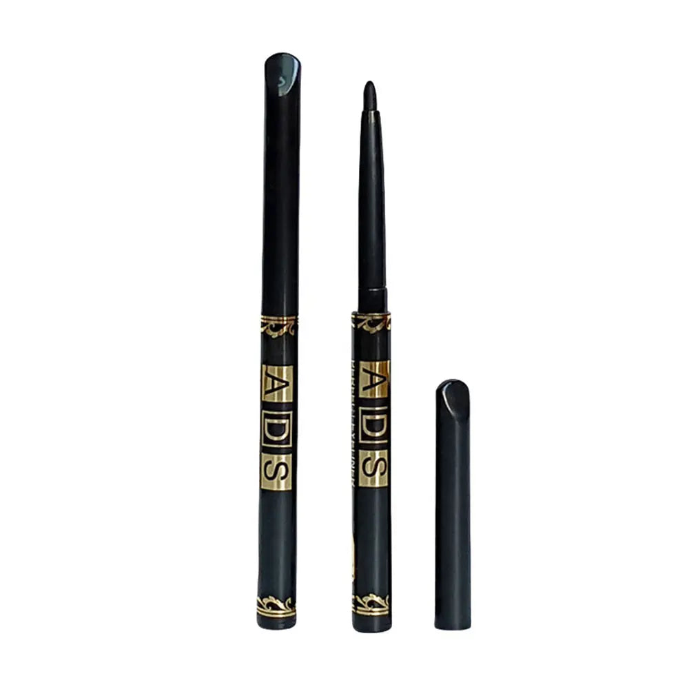 Veltora waterproof black eyeliner pencils, 3 or 9 pack, smudge-proof and sweat-resistant for bold eye makeup looks.