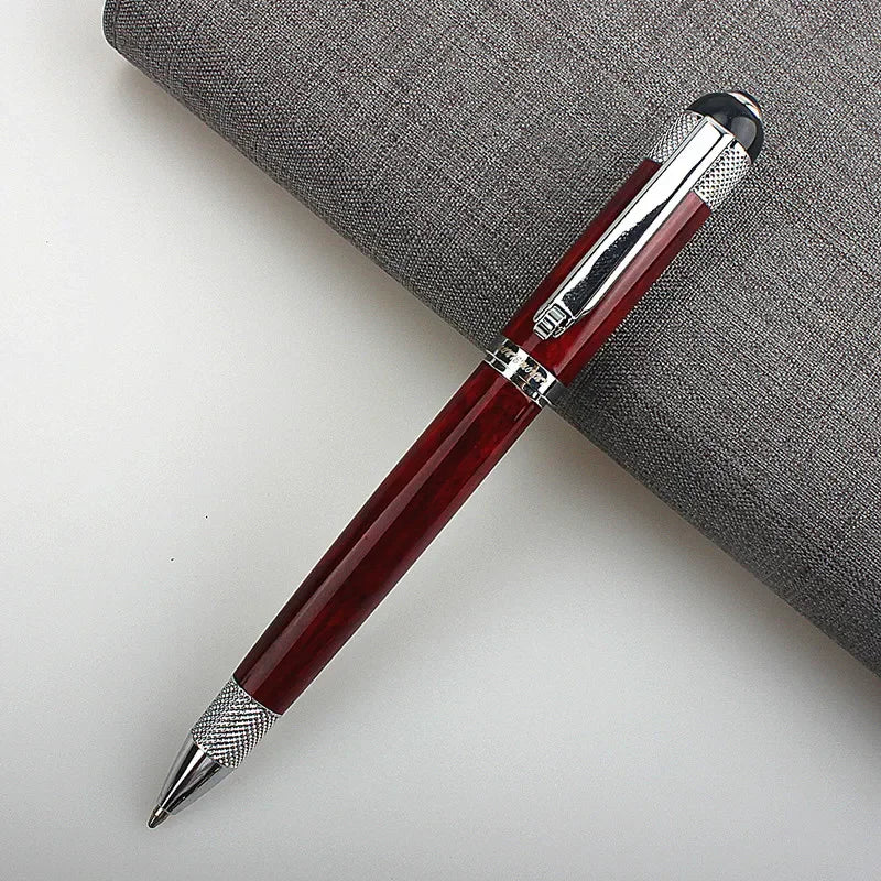 Veltora luxury metal ballpoint pen with heavy feel, ideal for school, business, and office writing, signature roller pen.