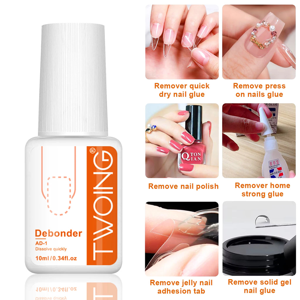 Veltora 7g super strong nail glue for false nail tips, acrylic, press-on, and fake nails with lasting adhesion and nail art decoration