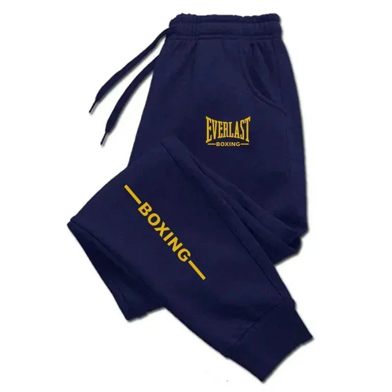 Veltora 2025 autumn winter men's and women's printed running pants with fleece lining, outdoor sports and casual jogger pants