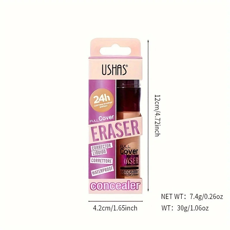 Veltora sponge head concealer for dark circles, freckles, acne, pigmentation, and blemishes in a long-lasting moisturizing liquid foundation