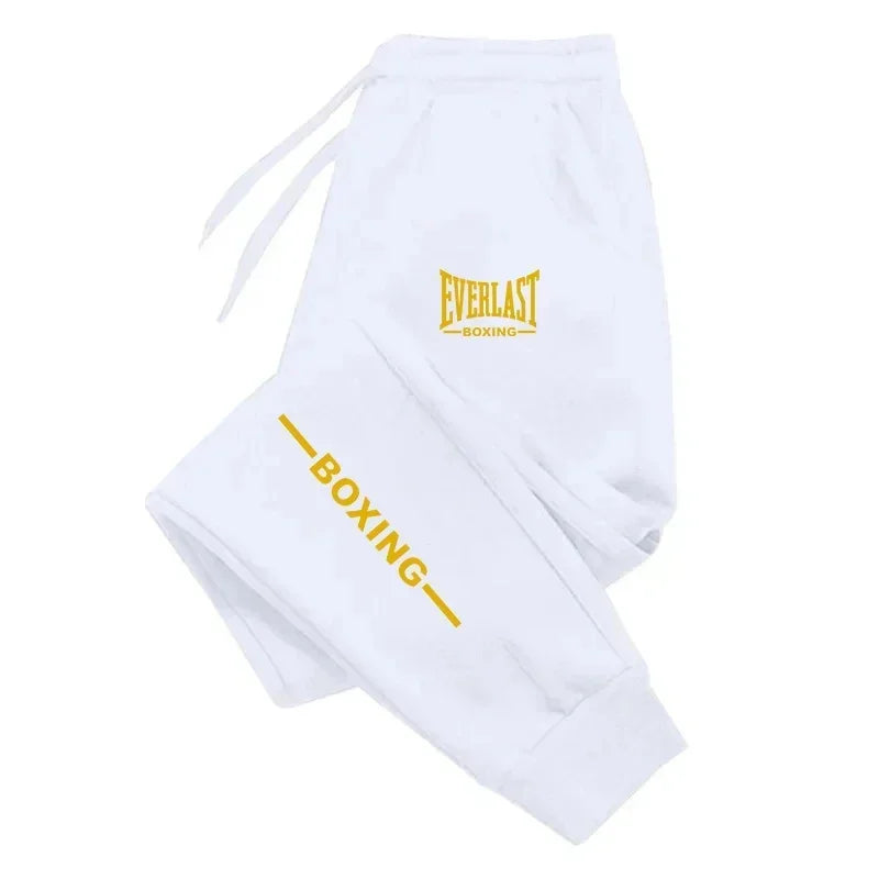 Veltora 2025 Autumn Winter printed running pants for men and women, fleece-lined outdoor fitness and casual sports joggers.