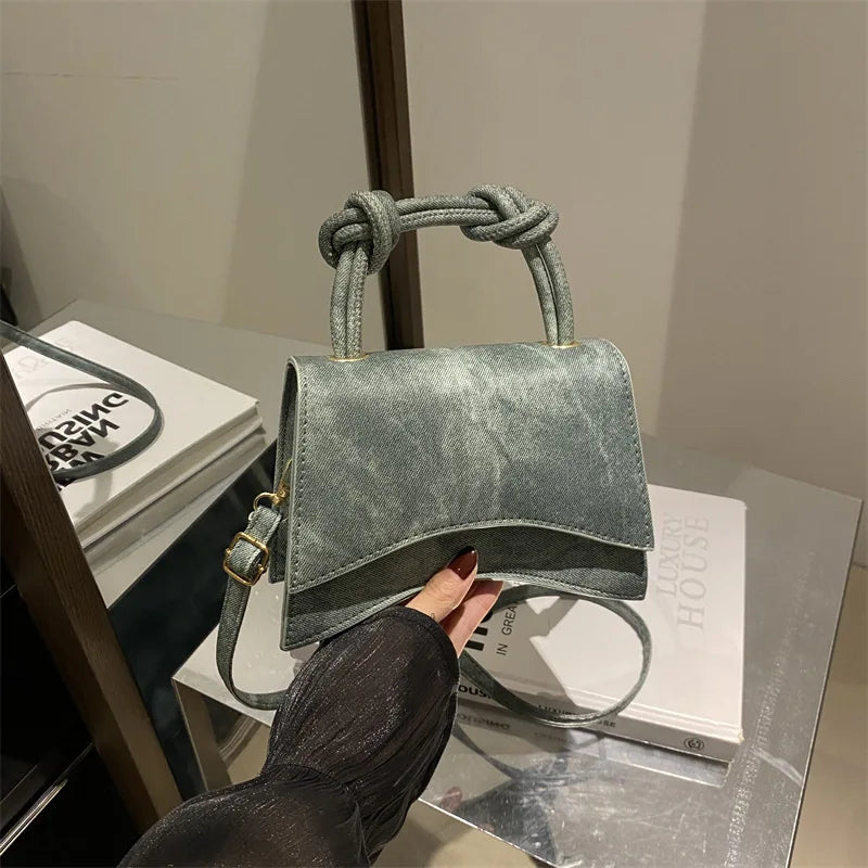 Veltora women's shoulder bag in pure color, trendy crossbody style with a small square design, perfect for casual autumn fashion