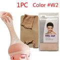 Veltora nylon hair net with stretchable elastic and mesh design, ideal for wig making and hair styling for women.
