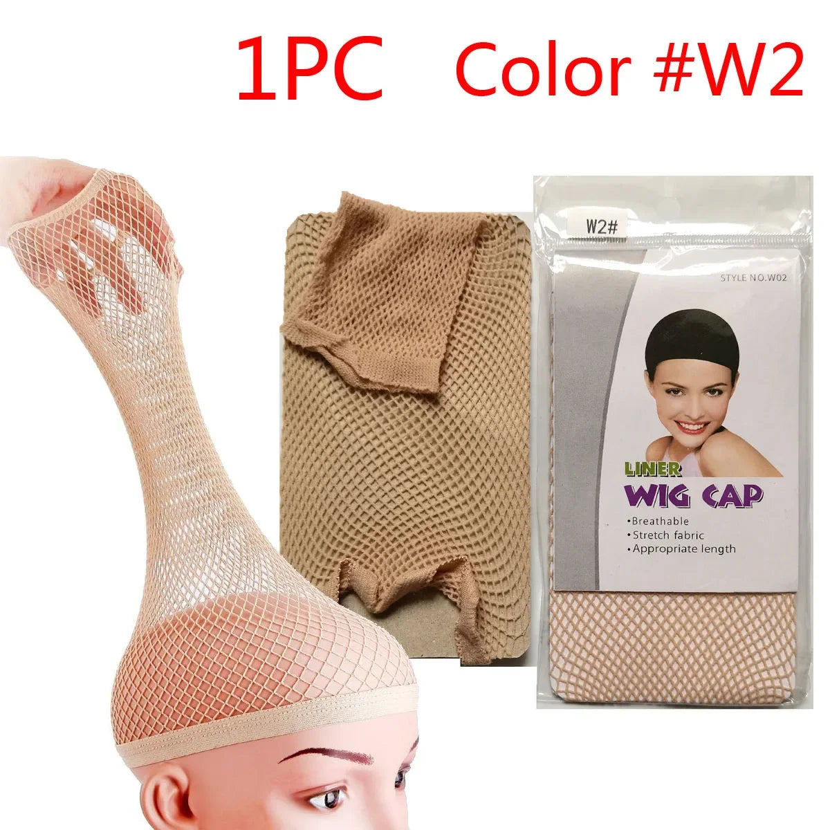 Veltora nylon hair net with stretchable elastic and mesh design, ideal for wig making and hair styling for women.