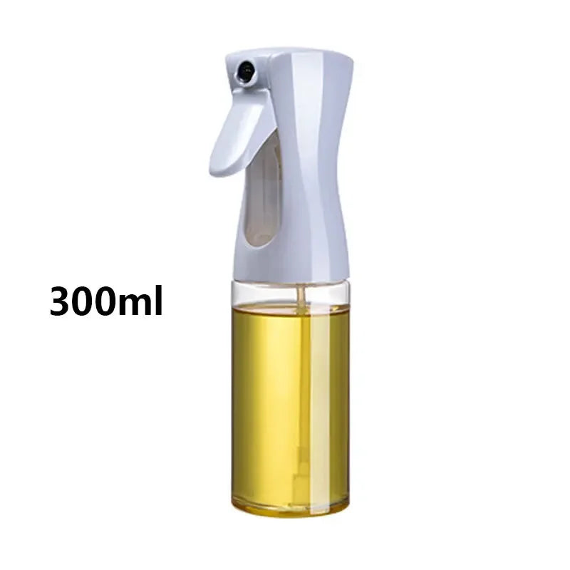 Veltora oil spray bottle for barbecue and baking, 200ml, 300ml, or 500ml, plastic olive oil sprayer with oil brush attachment
