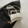 Veltora women's shoulder bag in a solid color, trendy small square crossbody bag for casual autumn fashion, diagonal style.